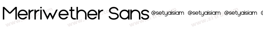Merriwether Sans字体转换